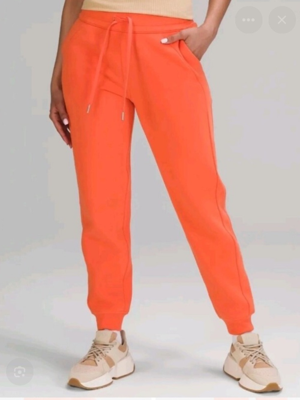 Lululemon womens Scuba High-Rise Jogger size 4 warm coral sweatpants athletic